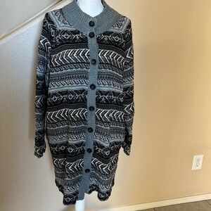 St. John's bay long cardigan sweater